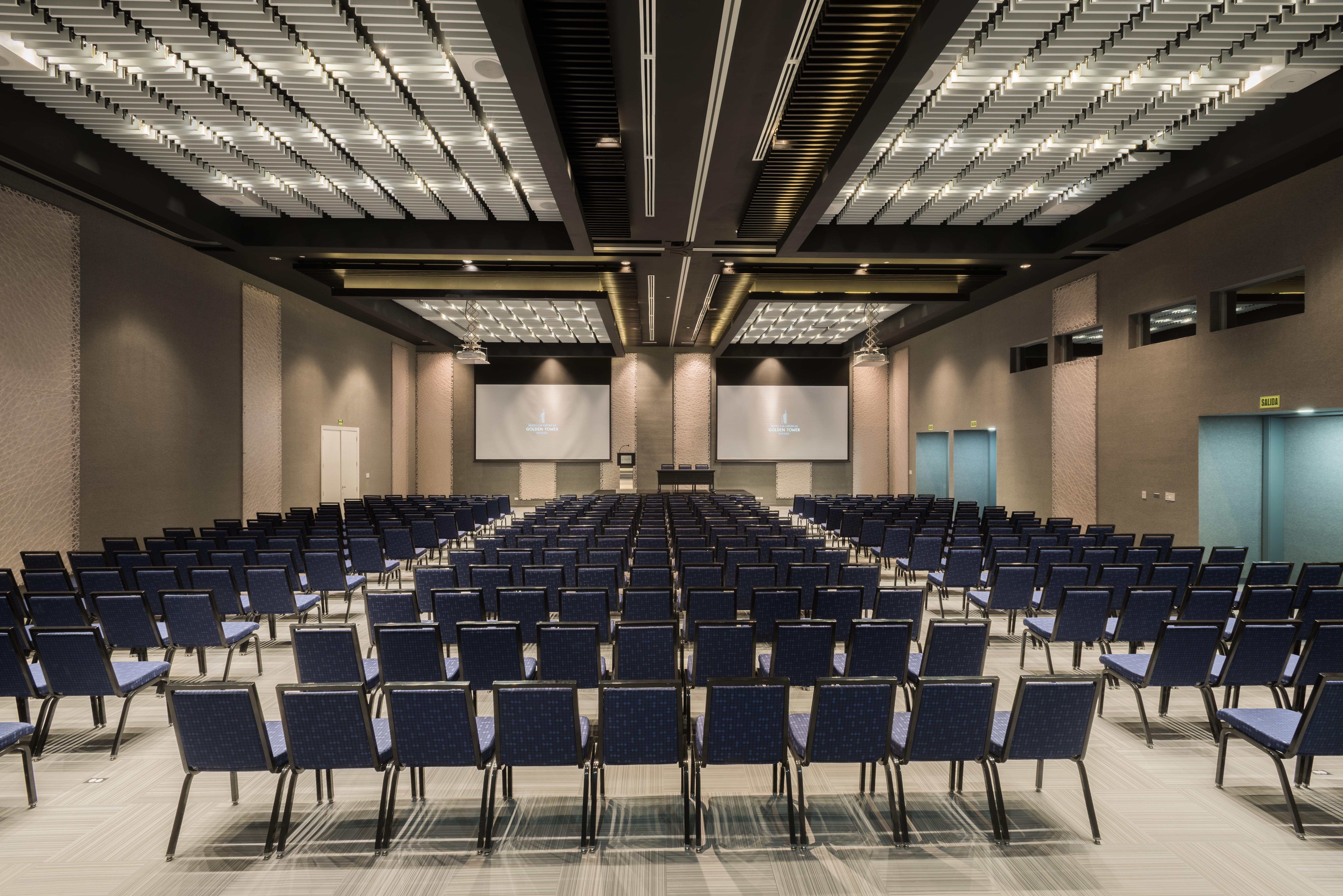 Hotel Las Americas Golden Tower Panama Bagian luar foto The 3D rendering of the 1,000-seat conference hall