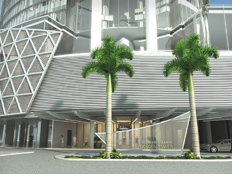 Hotel Las Americas Golden Tower Panama Bagian luar foto The main entrance of the hotel