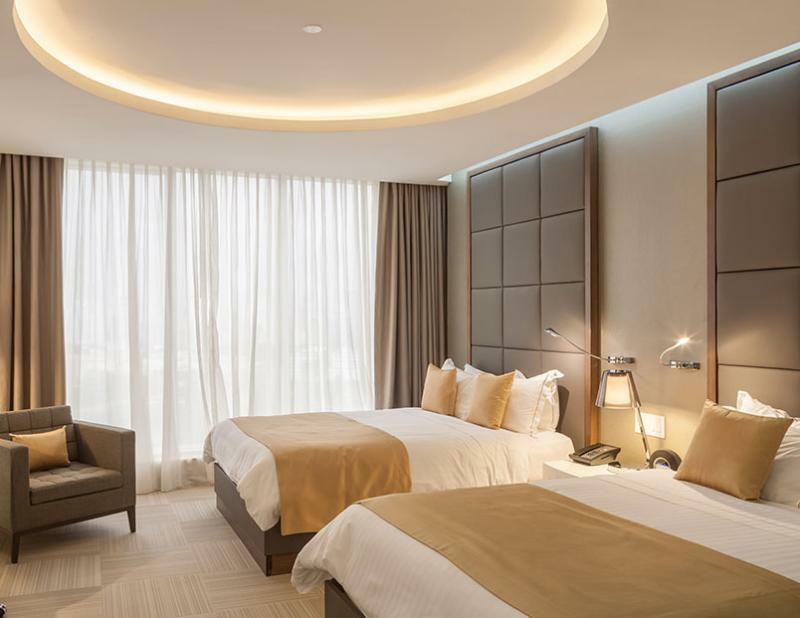 Hotel Las Americas Golden Tower Panama Bagian luar foto Deluxe Room