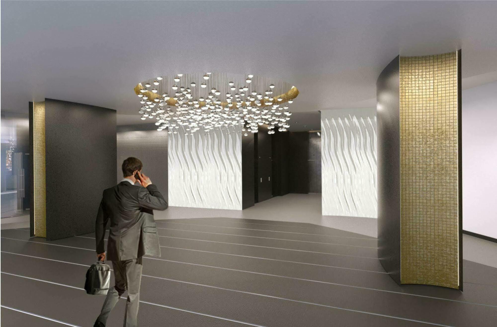 Hotel Las Americas Golden Tower Panama Bagian luar foto Interior of the building