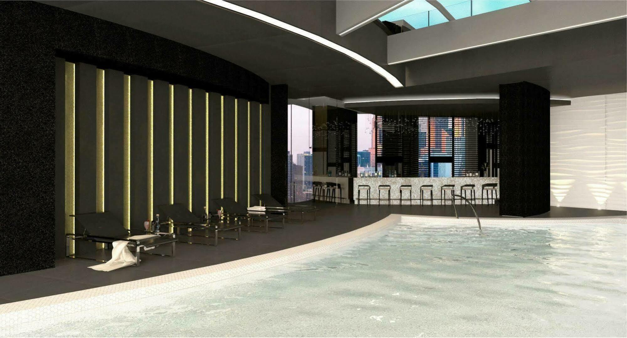 Hotel Las Americas Golden Tower Panama Bagian luar foto The Sky Bar